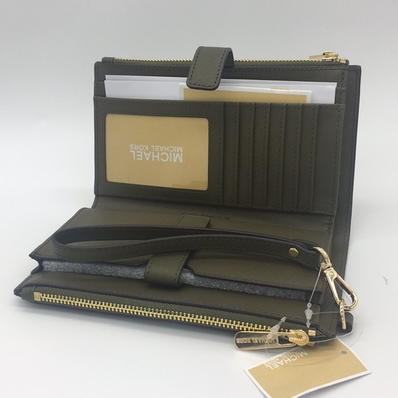 MICHAEL KORS LG DOUBLE ZIP WRISTLET DUFFLE - Picture 6 of 8